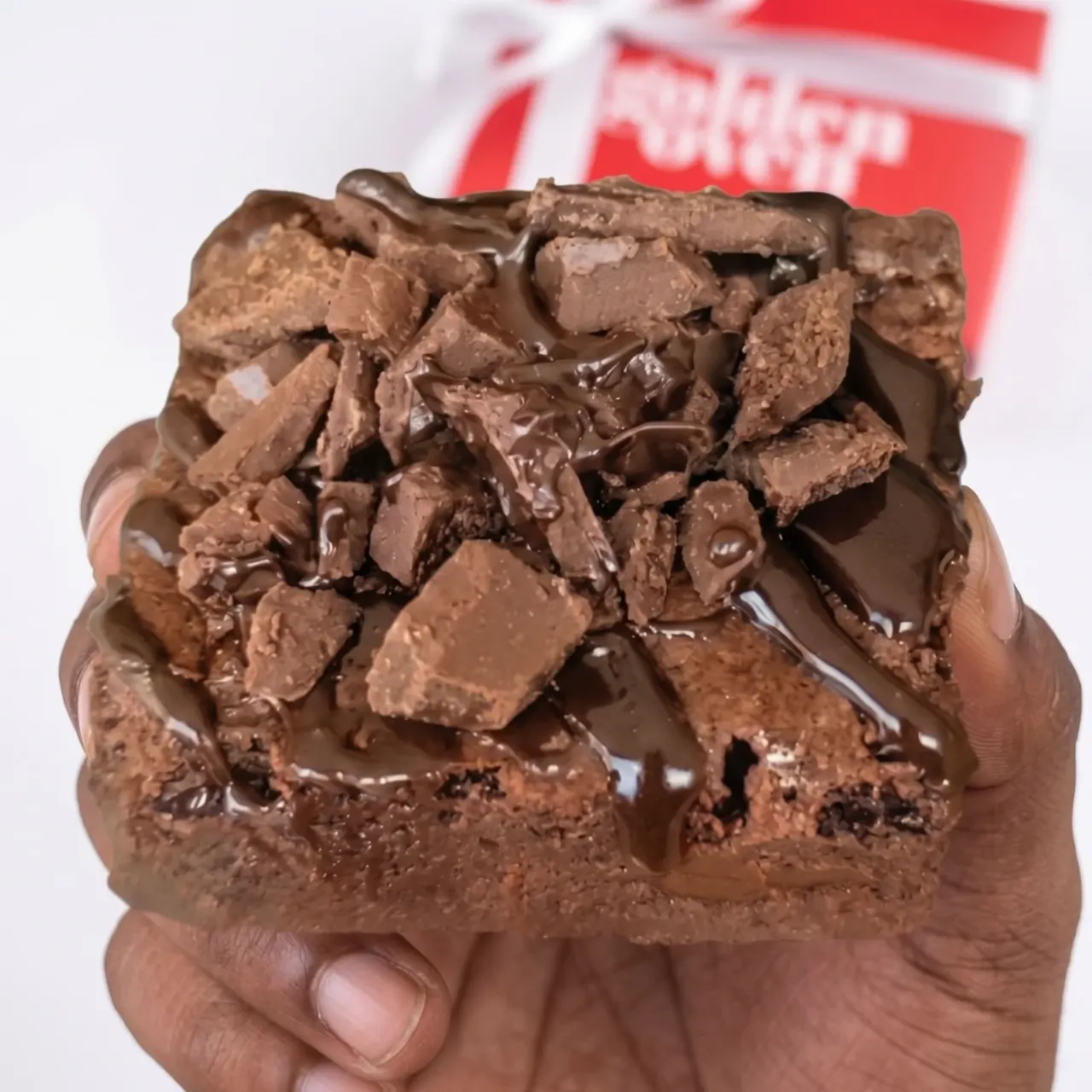 Double chock brownie